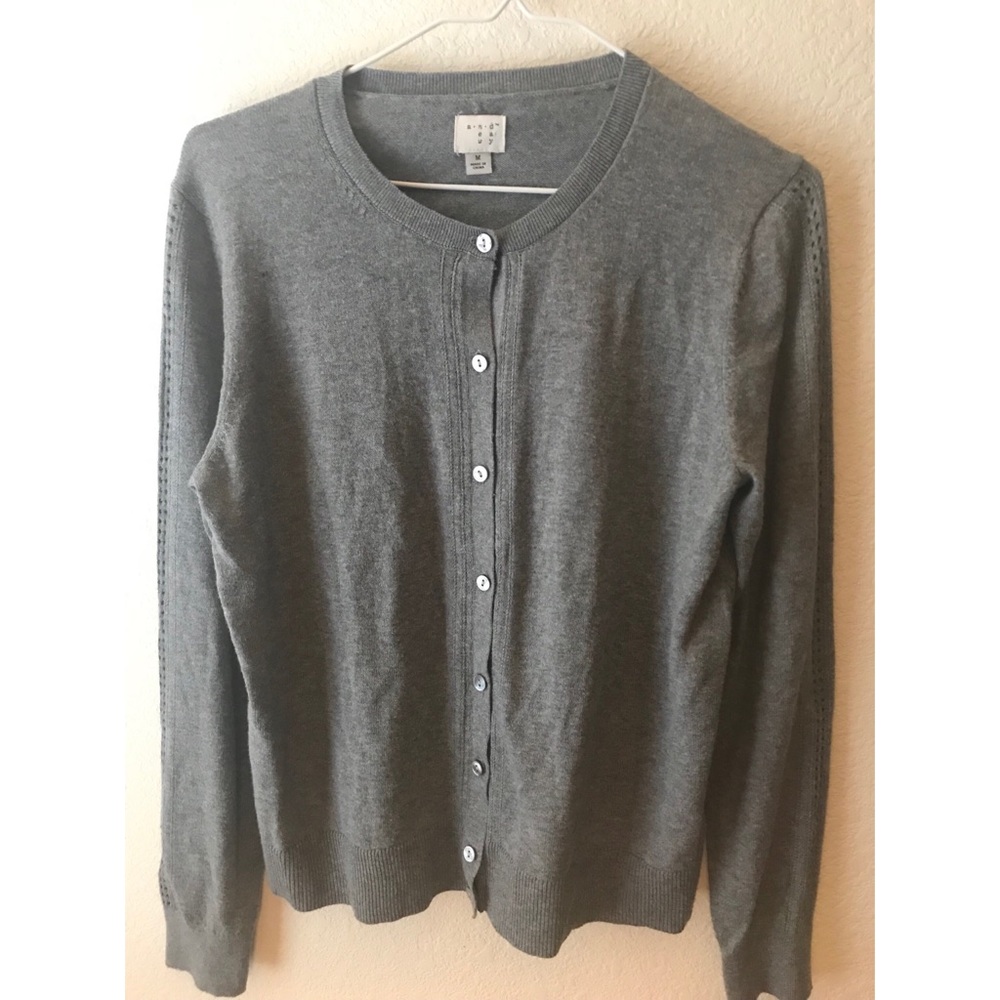 A.N.D Gray Cardigan